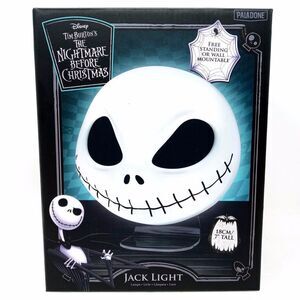 Nightmare Before Christmas Paladone Jack Skellington Head 7" / 18cm Light Lamp